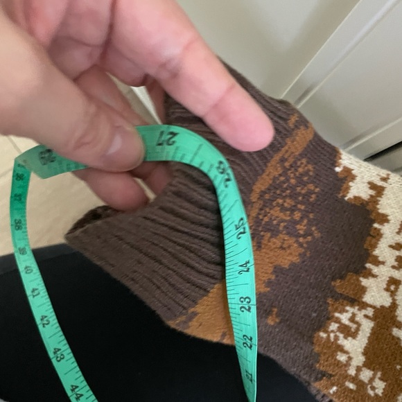 Adam Freak unisex sweater. Mountain pattern XL - Picture 8 of 9